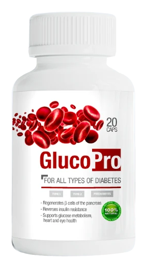 Gluco Pro product packaging